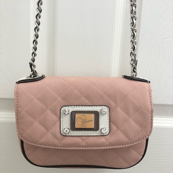 Blush Pink Crossbody Purse - Picture 1 of 5